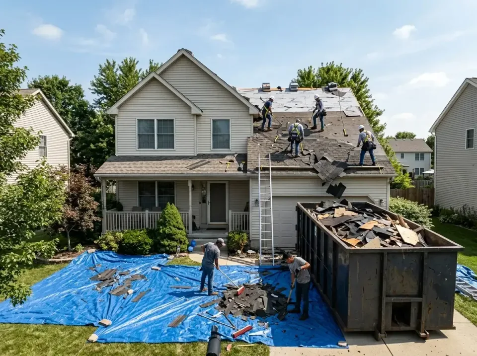 roof-replacement-debris-remova-004 — frequently asked questions, Cheapest Dumpster Rentals in Ewa Beach, HI